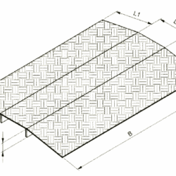 Aluminium drempelbrug - 3,5 cm hoog - Afbeelding 3