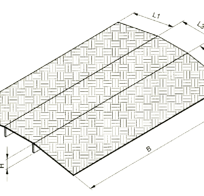 Aluminium drempelbrug - 3,5 cm hoog - Afbeelding 3