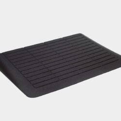 7,5x60x90 cm Drempelhulp rubber, 3 zijdig oprijdbaar